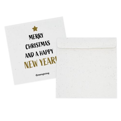 Froepapir julekort 21 x 21 cm - Billede 3